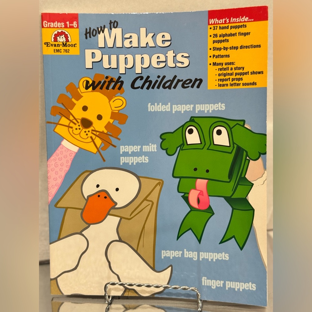 Evan-Moor How To Make Puppets with Children (2000)